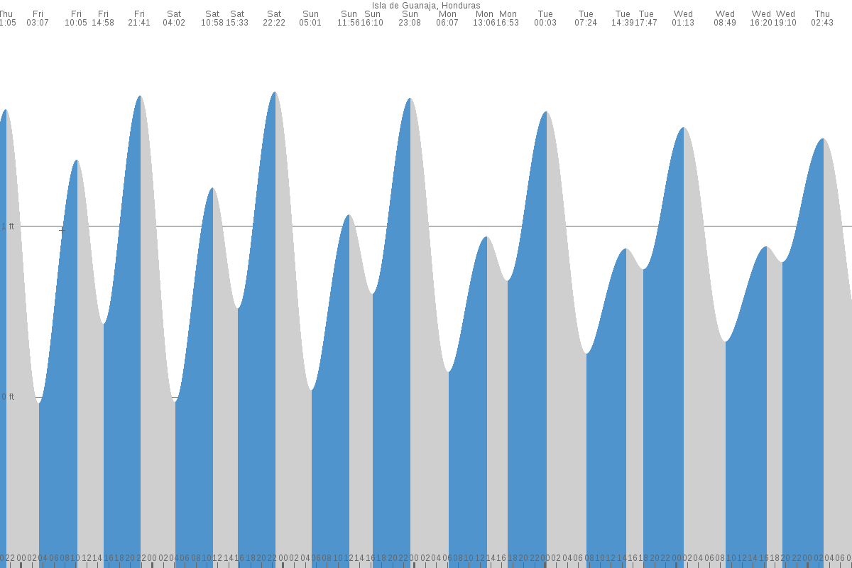 Savannah Bight tide chart