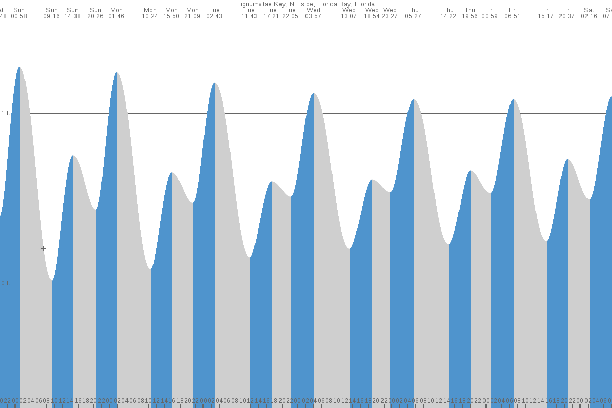 Lignumvitae Key tide chart