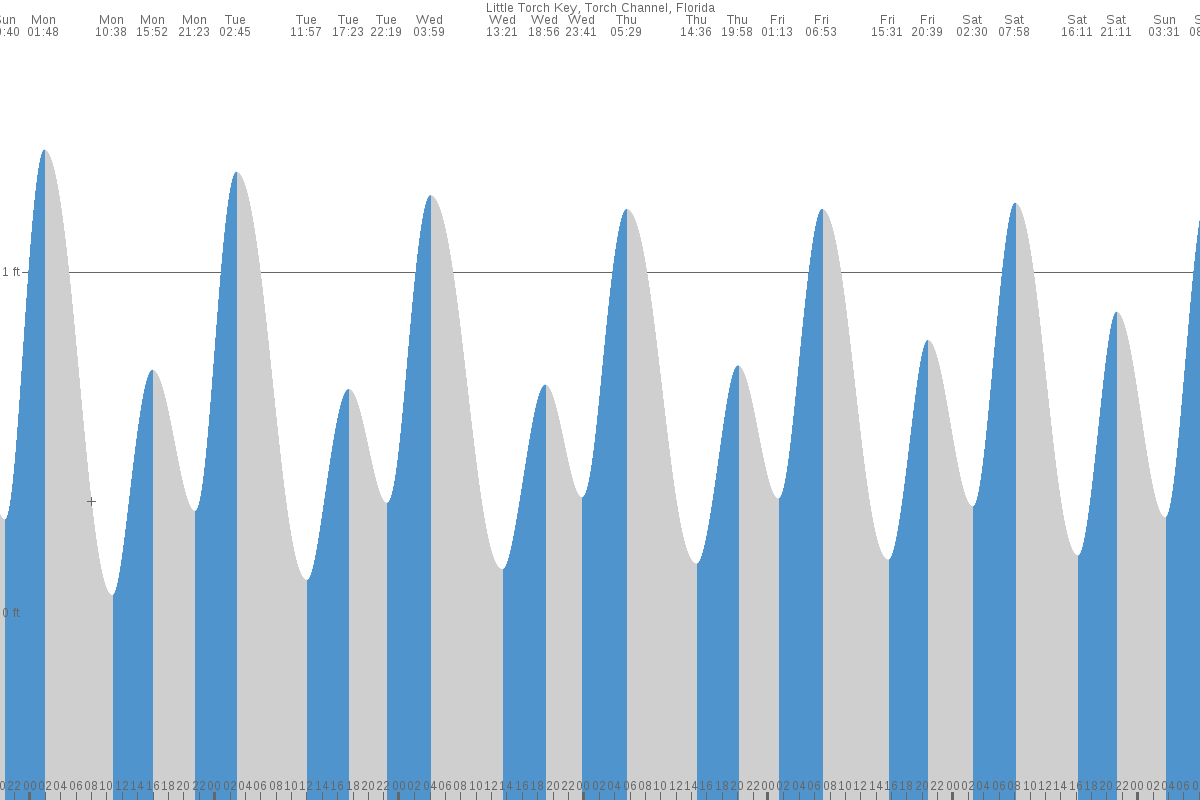 Little Torch Key tide chart