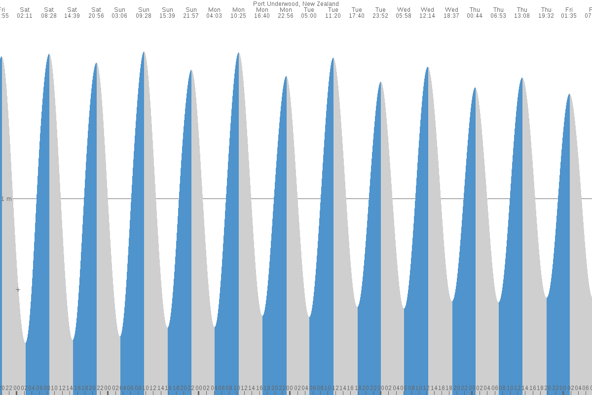 Port Underwood tide chart