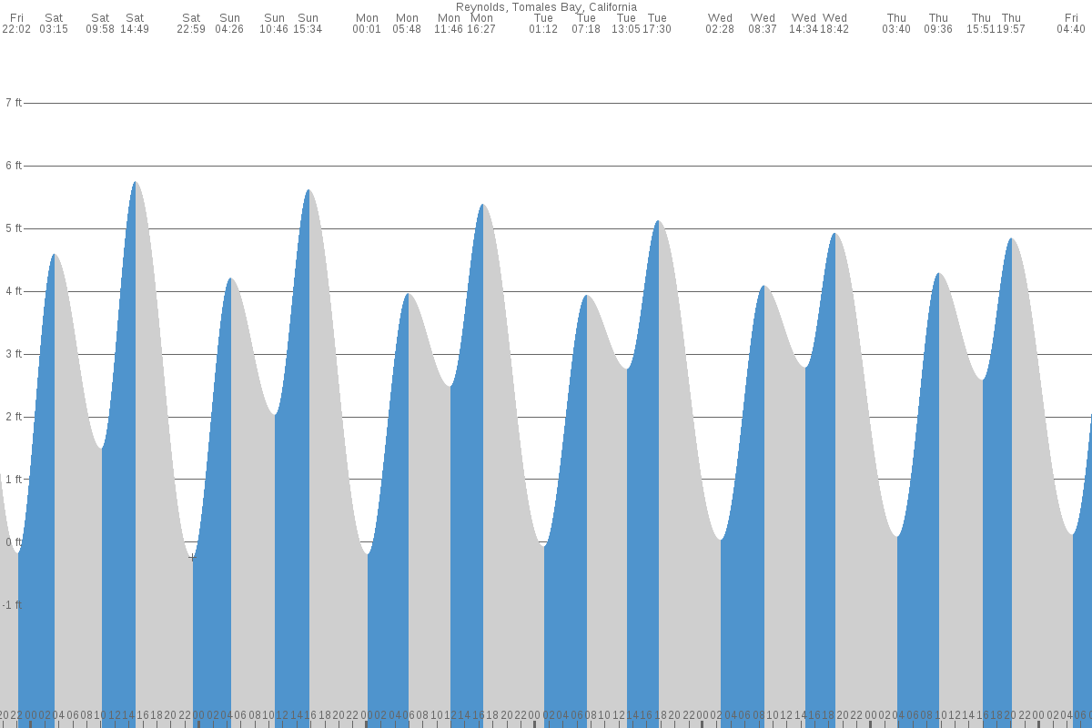 Reynolds tide chart