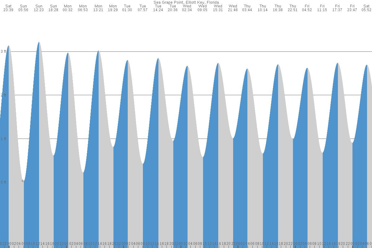 Sea Grape Point tide chart
