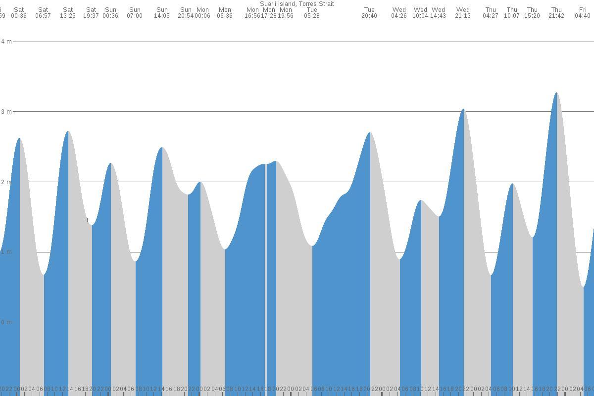 Suarji Island tide chart