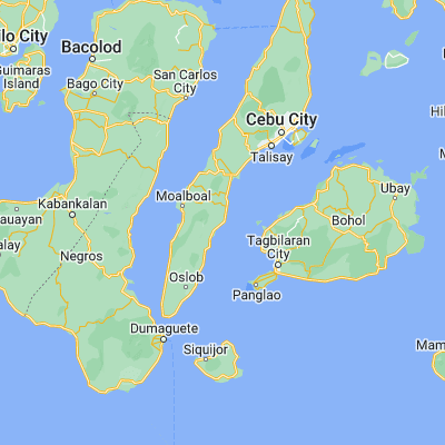 Map showing location of Argao (9.879440, 123.595560)