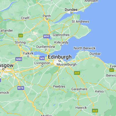 Map showing location of Granton (55.977930, -3.223800)