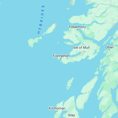 Map showing location of Iona (56.316670, -6.416670)