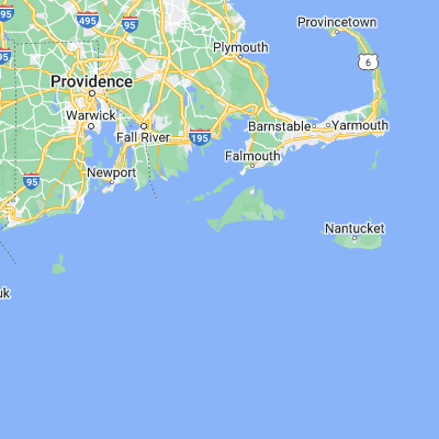 Map showing location of Menemsha Bight (41.352890, -70.778640)