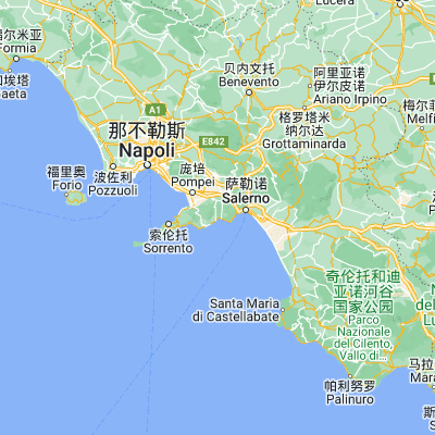 Map showing location of Minori (40.650300, 14.626840)