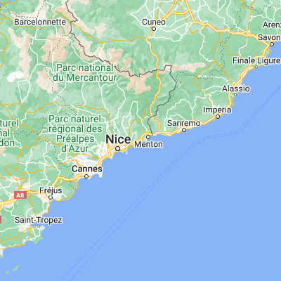 Map showing location of Monte-Carlo (43.749650, 7.437010)