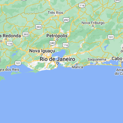 Map showing location of Niterói (-22.883330, -43.103610)