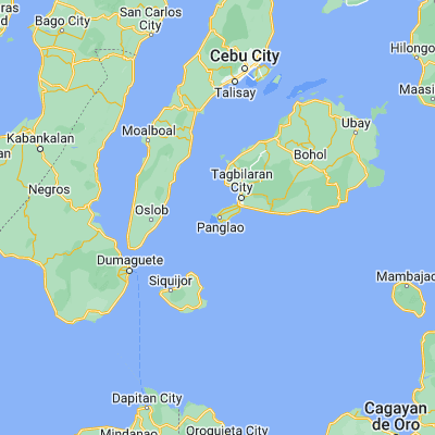 Map showing location of Panglao (9.578060, 123.745830)