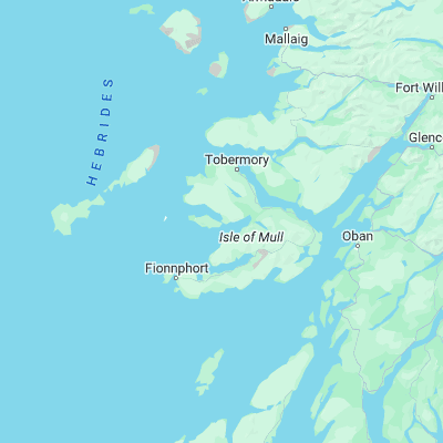 Map showing location of Ulva (56.481000, -6.151000)